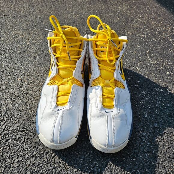 Nike Shox Bomber Jermaine O’Neal Pe Sample White Men's Sz 13 Indiana Pacers NBA - Picture 3 of 6